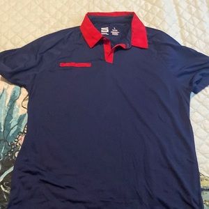 Size large men’s three sixty six golf polo